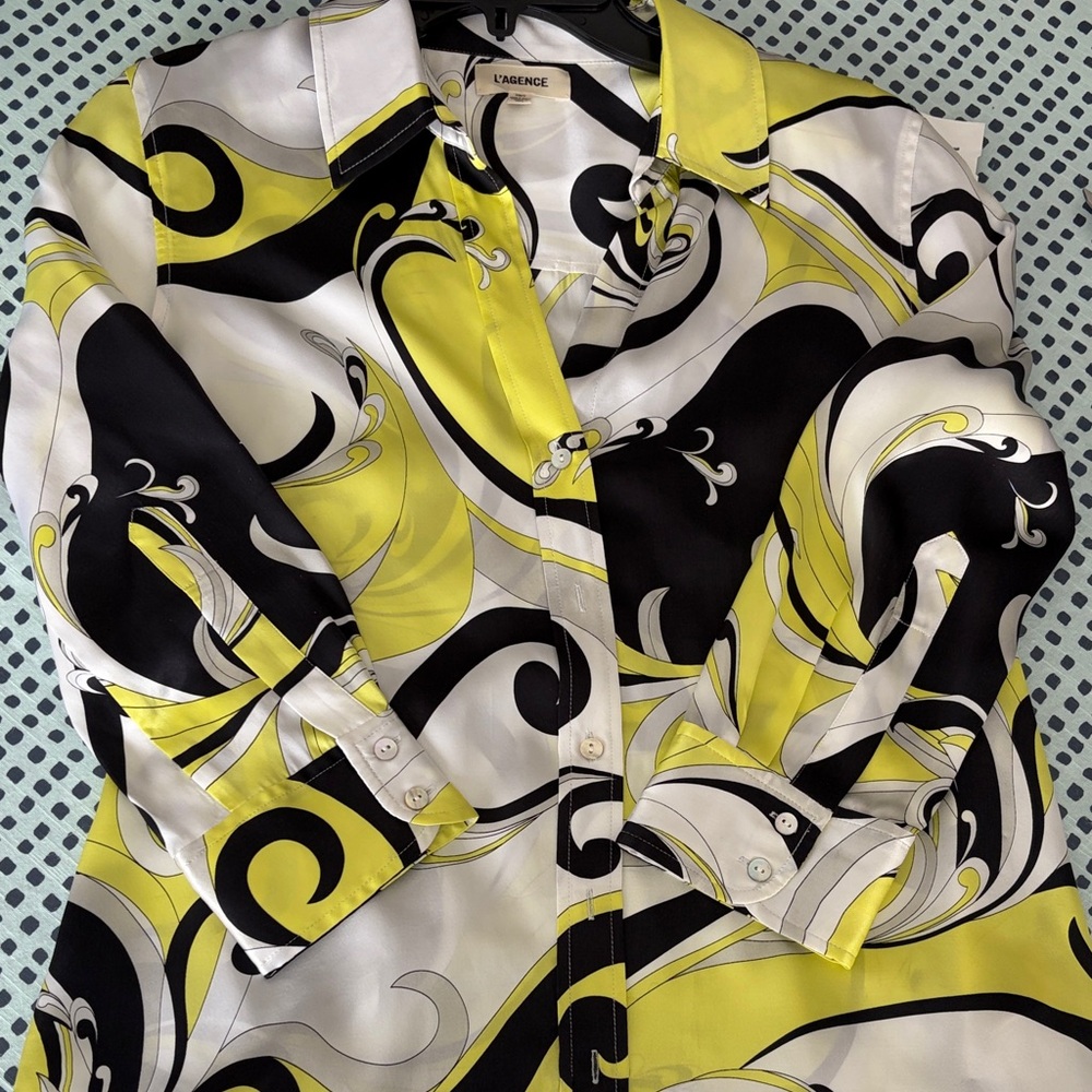 L'AGENCE 100% Silk Top